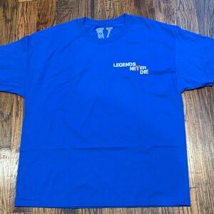 VLONE Blue 'Legends Never Die' Men's T-Shirt